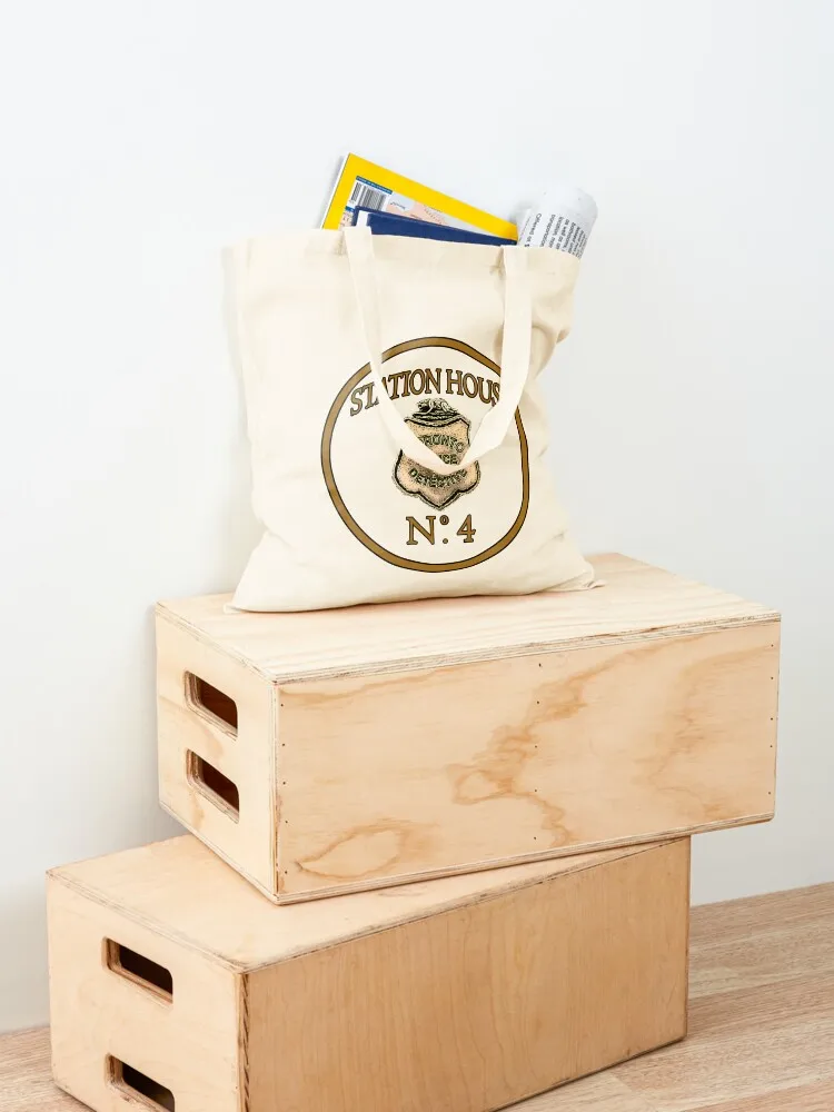 Station House No. 4 , A Canadian Institution. Tote Bag Canvas shoulder bag Shopper bag Women's shopper Women's bags