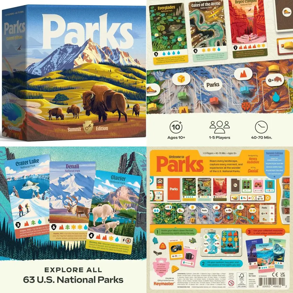 

Summit Deluxe: очаровательная стратегическая игра для открытия национальных парков США.