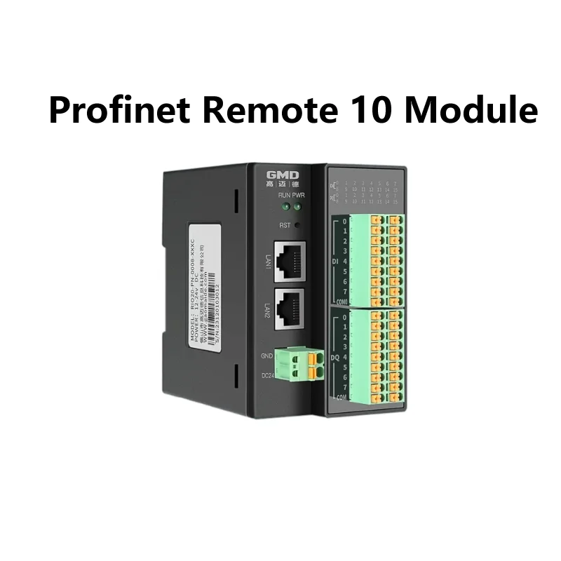 Profinet Remote IO Module 16-bit Analog Switch 32-Channel Input Output Acquisition Module PN Communication