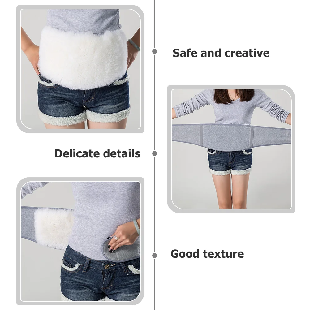 Wool Waist Belt Wear-resistant Band Fitness Brace Professional Support Winter Accessory Portable Lumbar Gym Sleeve