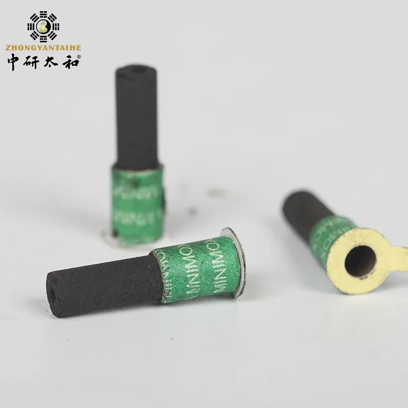 180 Pcs Mini Moxa Tube Self-Stick Tube Self Stick Chinese Moxibustion Sticker Therapy Heating Acupuntura Point