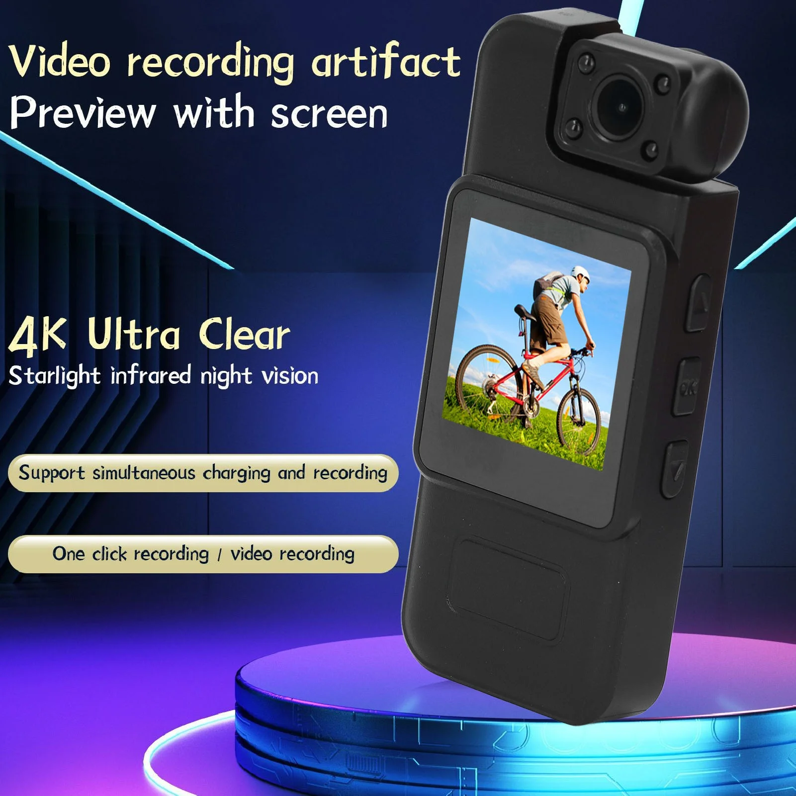 Body Cam 4K Body Ca…