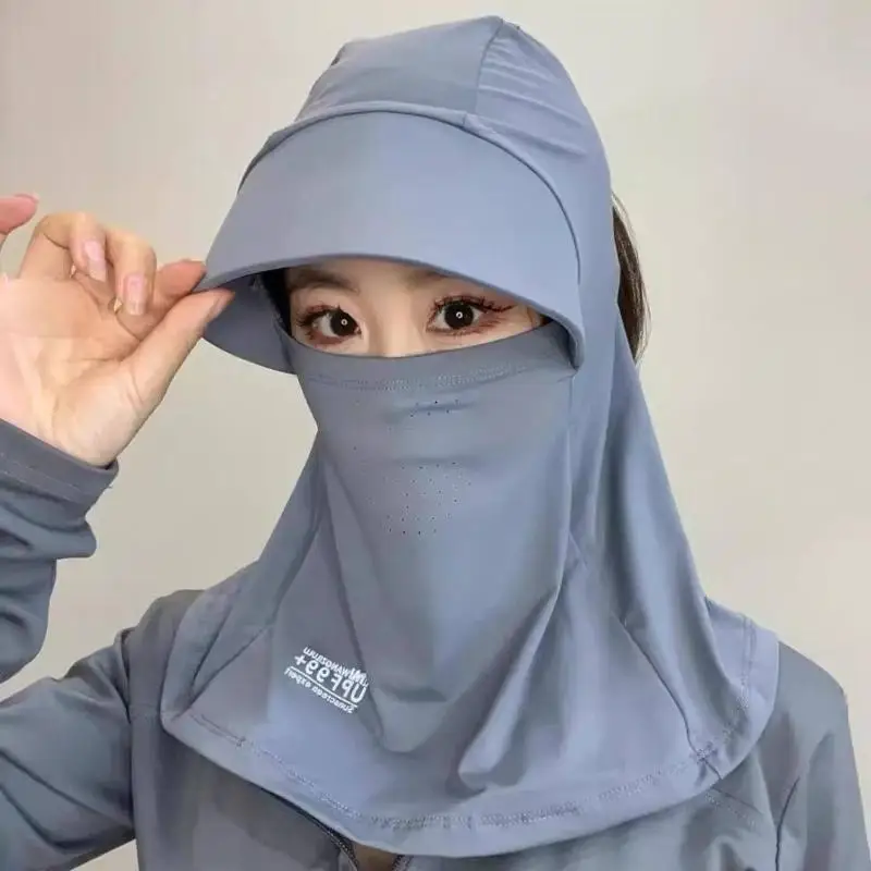 1Pcs UV Protection Scarf Hat Cover Women Summer Neck Outdoor Wrap Sun Shield Breathable for Gardening