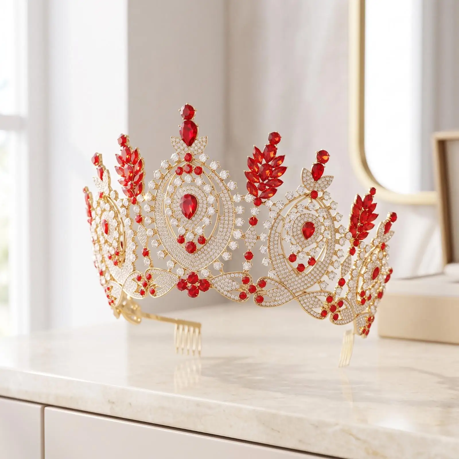 bridal-crown-baroque-wedding-tiara-crown-with-comb-ornate-headpiece-regal-for-brides-weddings-pageants