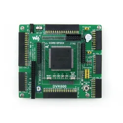 DVK600, FPGA CPLD Mother Board, Provides Several I/O Interfaces, Supports Various Accessory Boards