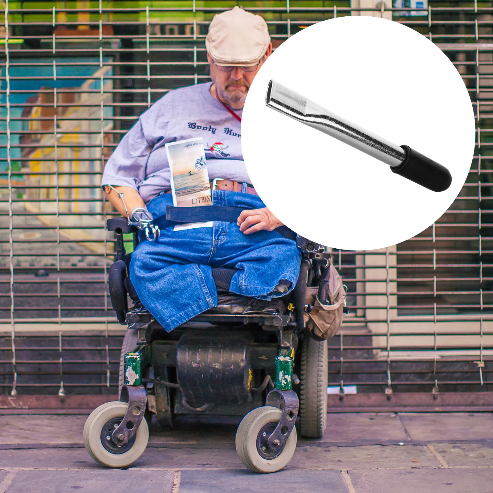 

Brake Extension Handle Extenders Stainless Wheelchair Handle Extenders Steel Replacement Parts Wheelchair Accessories