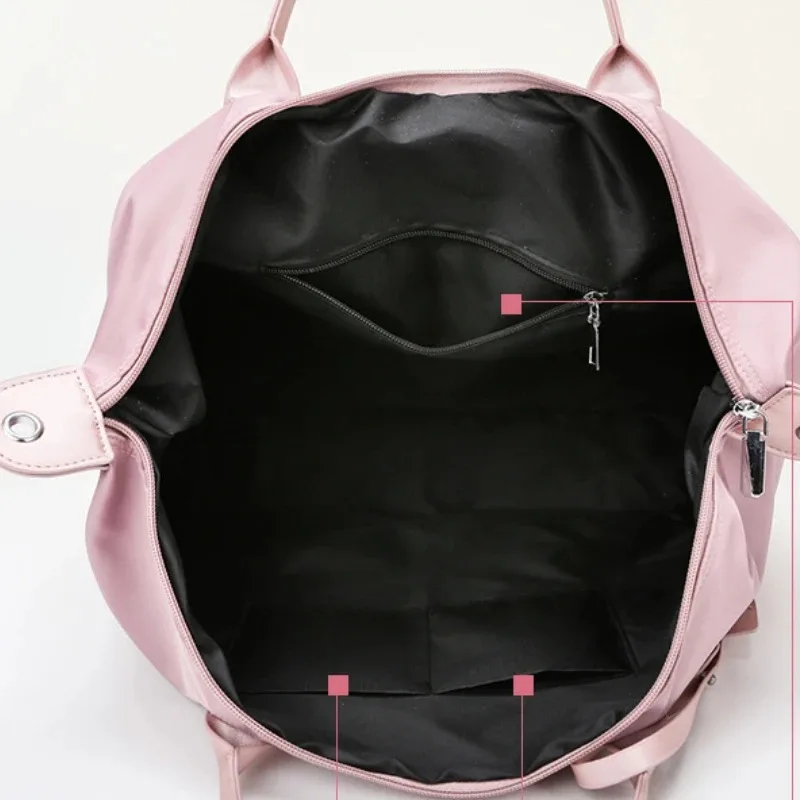 Oxford-Sac à Bagages Étanche Unisexe de Grande Capacité pour Homme et Femme, Bagage de Voyage Portable