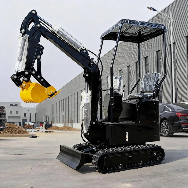

1.2Ton Mini Digger Diesel Euro 5 EPA Europe Construction Mini Excavators Excavator Mini Kubota Compatible