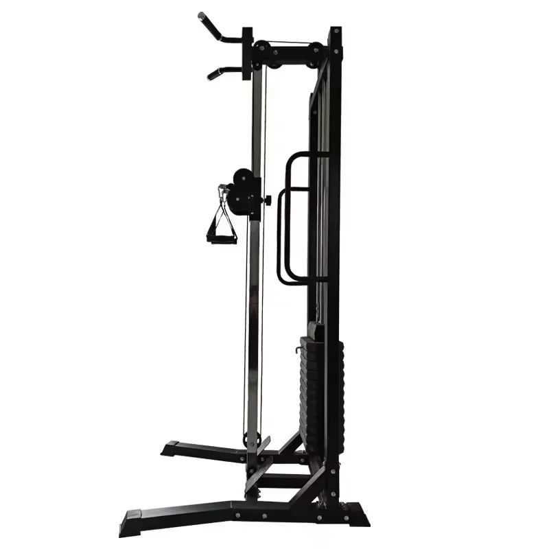 Muti Functional Gym Station Lat Pull Down Lat Pull Down Low Row Machine Gym Fitness Equipment Single Cable Crossover