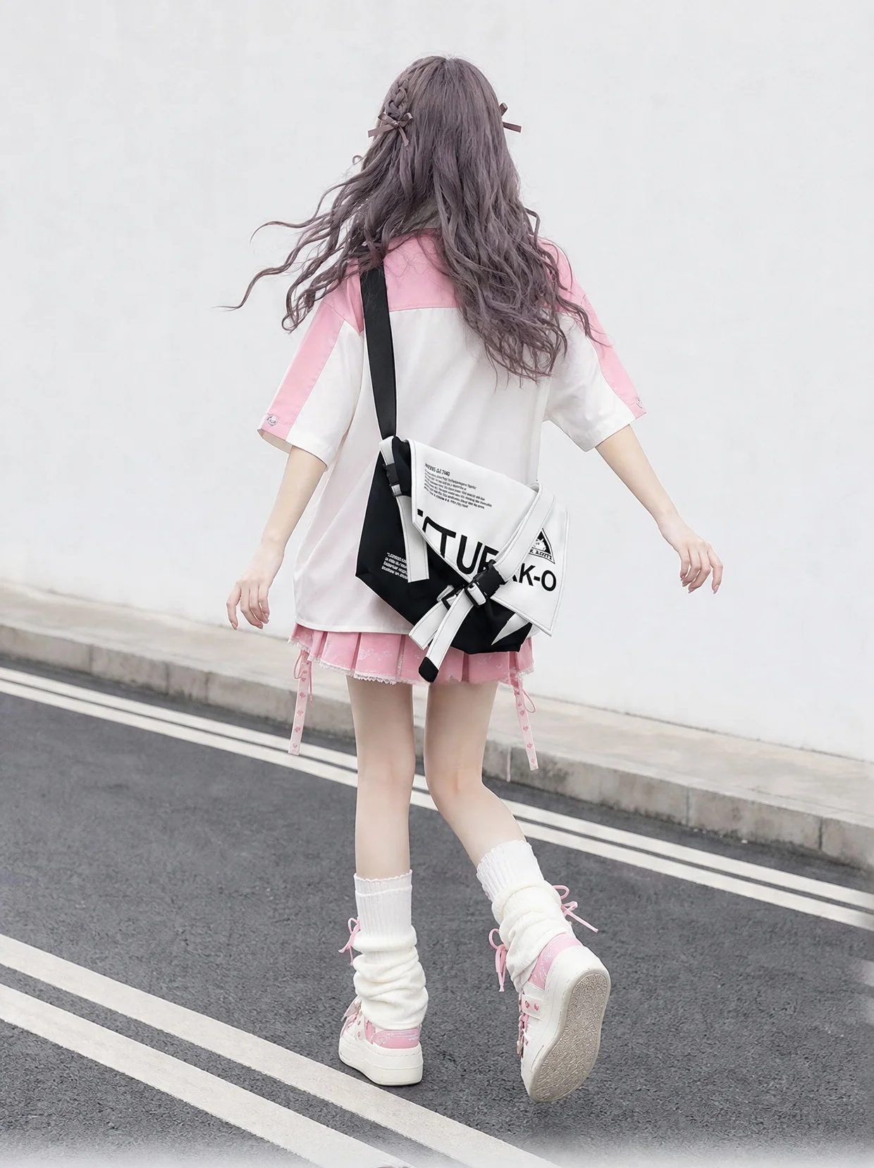 YONAIGA Original Trendy Cool Color Block Street Style Canvas Unisex Casual Single Shoulder Slant Bag Soft Zipper Closure Dail...