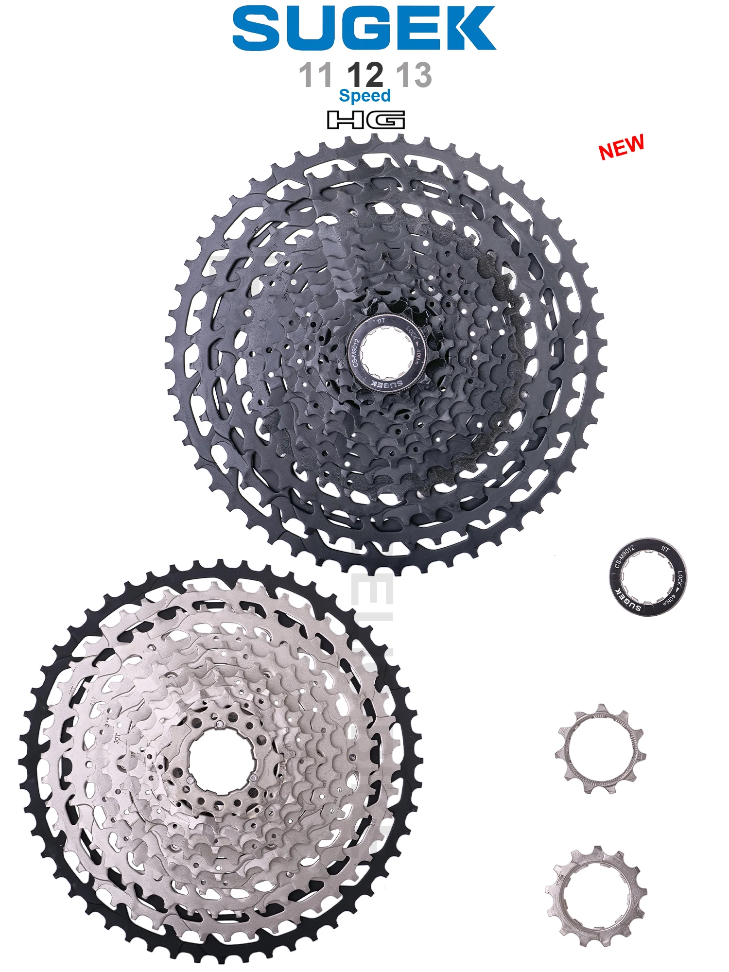 AliExpress SUGEK 11/12/13 Speed Cassette Sprocket 50/52T  CS-M9011 CS-M9012 12 13  HG Steel/Al compatible K7 XT GX MTB