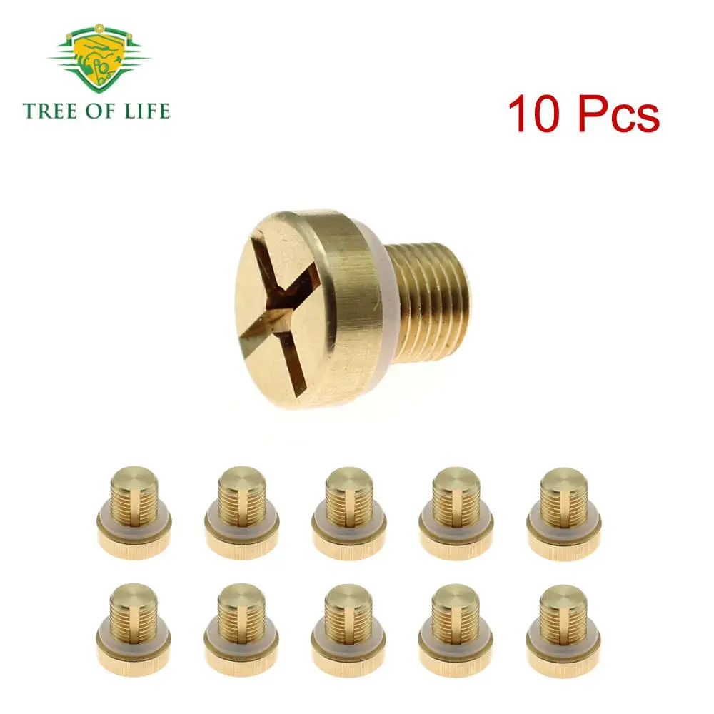 1/2/5/10pcs Coolant Expansion Tank Bleeder Screw Brass For BMW E36 E39 E46 Mini Cooper Oil Radiator Pipe Water Tank Return Pipe