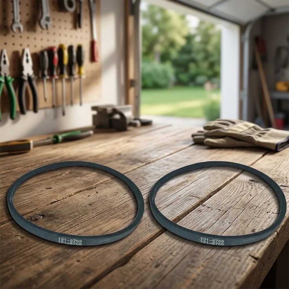 Heavy-Duty Belt Drive Belts Power Transfer Optimization Seamless Operation Two-Pack Wrapped-Molded SBR Drill Lawn Maintenance