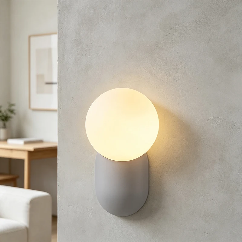 LED Small Wall Light Bedside Mood Light Simple Bedroom Children's Room Sofa Background Wall Lamp Aisle Decorative Wall Sconces