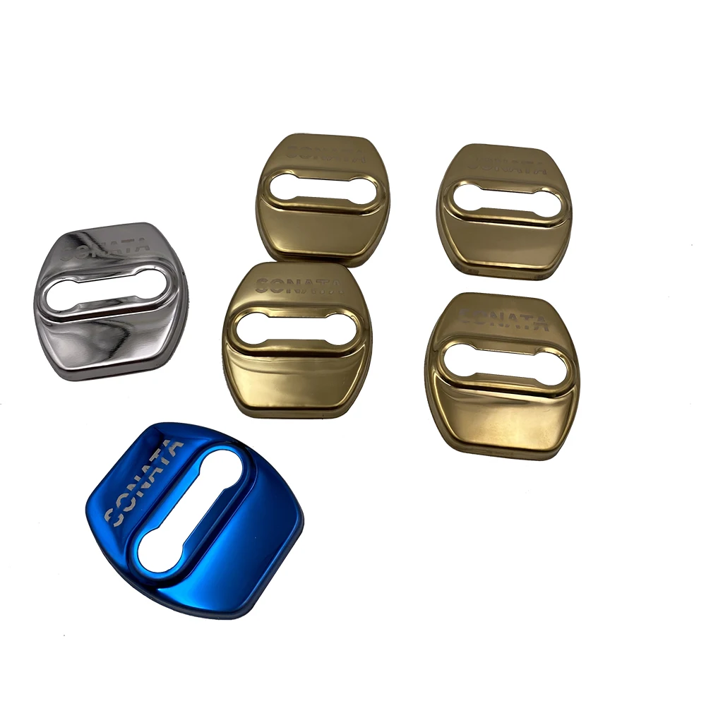 Крышка дверного замка маленькая крышка Серебристый Золотой Синий для Hyundai Sonata DN8