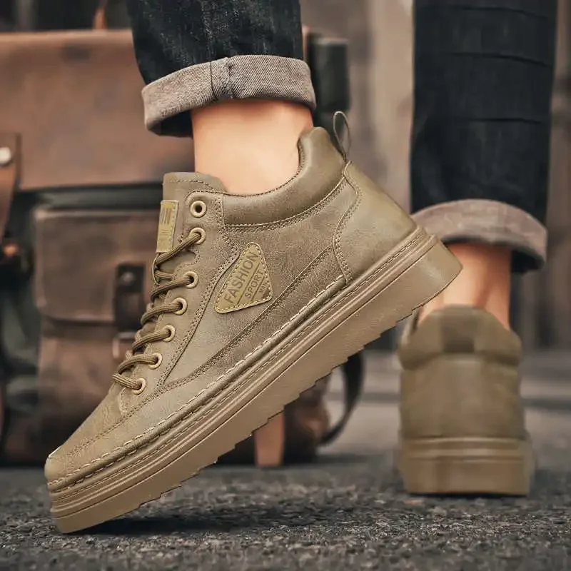 أحذية رياضية بنية لزيادة الارتفاع أحذية كاواي منسوجة ذات علامة تجارية فاخرة أحذية رجالية سوداء أحذية رياضية غير تقليدية عروض رائعة Tenid