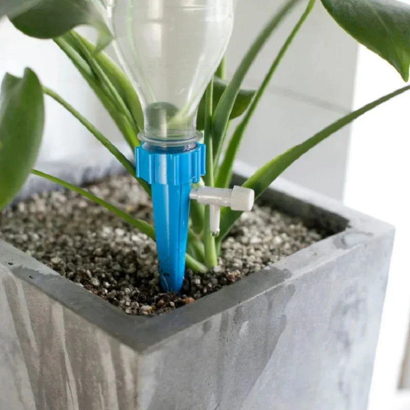 6/12/18/24/36pcs Drip Irrigation Flowers Garden Automatic Plants Pots Set Home Drippers Greenhouse Watering System Watering Can