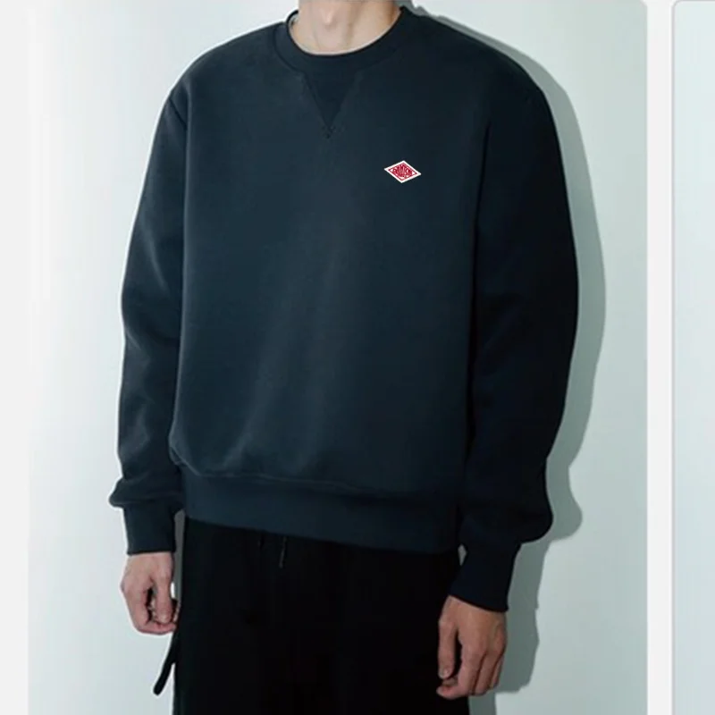 Autumn Winter Japanese Korea Style Hoodie Men Women Letter Embroidery Unisex Sweatshirt Quality Cotton Pullover Casual Cozy Tops