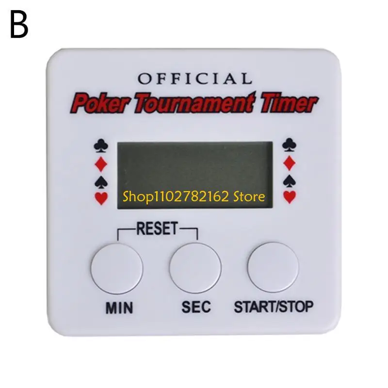 547B Digital Dealer Timer Plastic Chips Game Timer for Casino Tournament