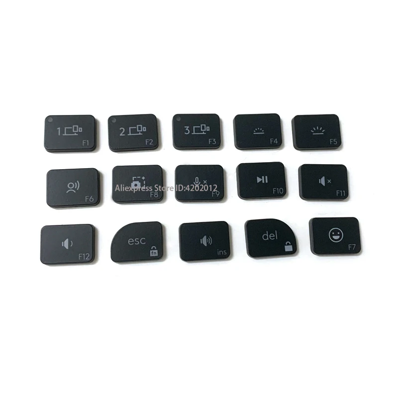 Replacement Keyboard Laptop KEY & Clips For Logitech Craft MX Keys Mini GreyBlack F1 F2 F3  F4 F5 F6 F7 F8 Cap Keycap And Hinge