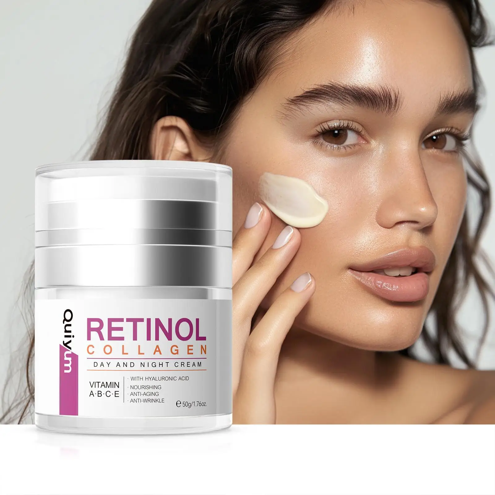 

Anti Wrinkle Firming Retinol Collagen Face Cream for Aging Dry Skin Lift Repair Reduce Fine Lines 50g