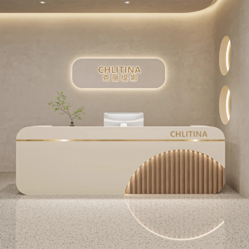 

Красота Современная стойка регистрации Стол для хранения Ресторан Лучшая офисная компания Центр магазина клиентов Scrivania Мебель для гостиной