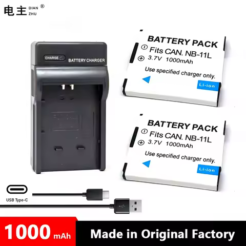 NB-11L NB11LH NB 11L 11LH Battery Charger For Canon PowerShot A2300 A2400 A2600 A3400 A3500 A4000 A4050 SX400 SX410 SX420 IS