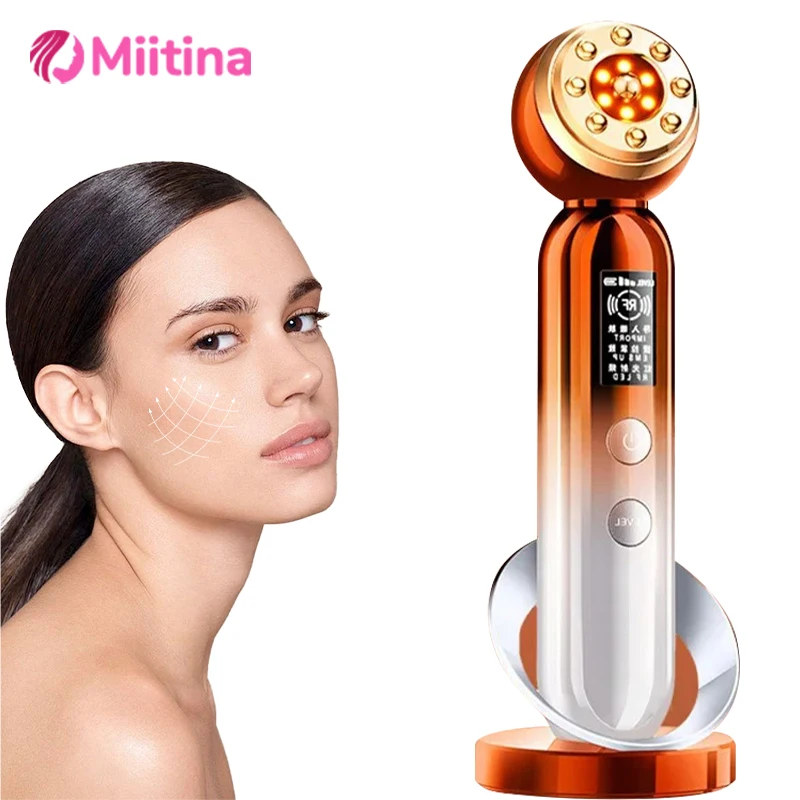 ems Electric Face Devices Lift Roller Microcurrent Sonic Vibration Facial Lifting Skin Tighten Portable Beauty Massage skin care