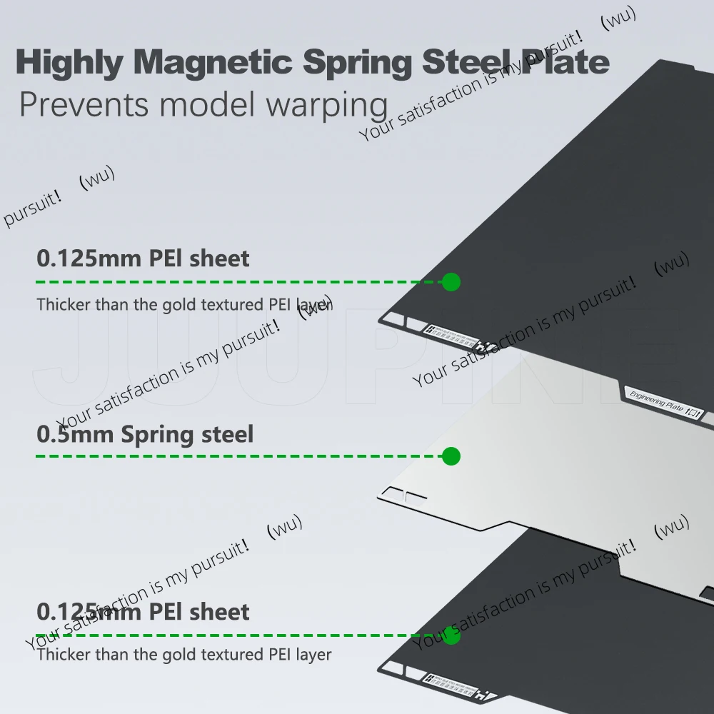 Original For Bambu lab X2D P2S P1 A1 X1 H2D H2S H2C Engineering material printing plate P2S build Plate 3D printer accessories