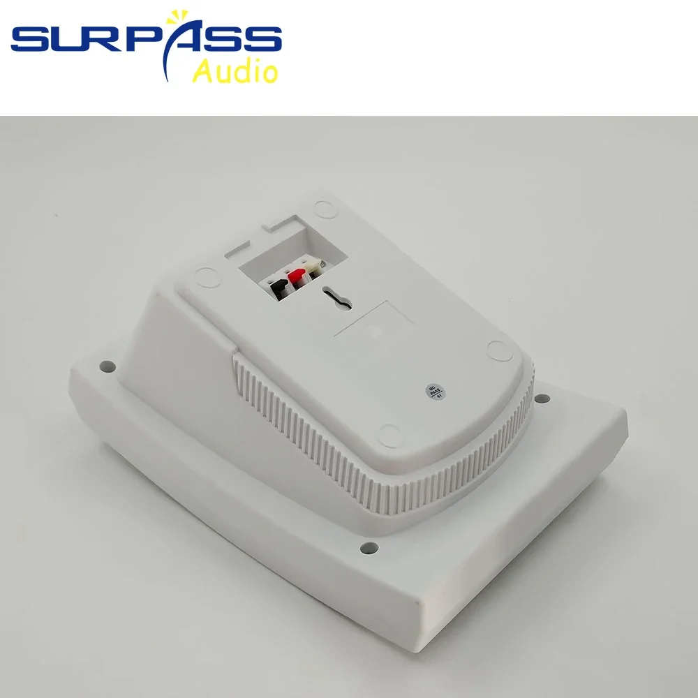 6.5" Wall Speaker Passive PA System Surround High Stereo Sound Home Audio Public Address Loudspeaker Background Music for School