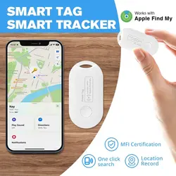 GPS Tag For Children/Elder Smart AirTag Mini Pet Tracker Bluetooth Smart Tag Car Lost Tracker For Apple IOS System Find My