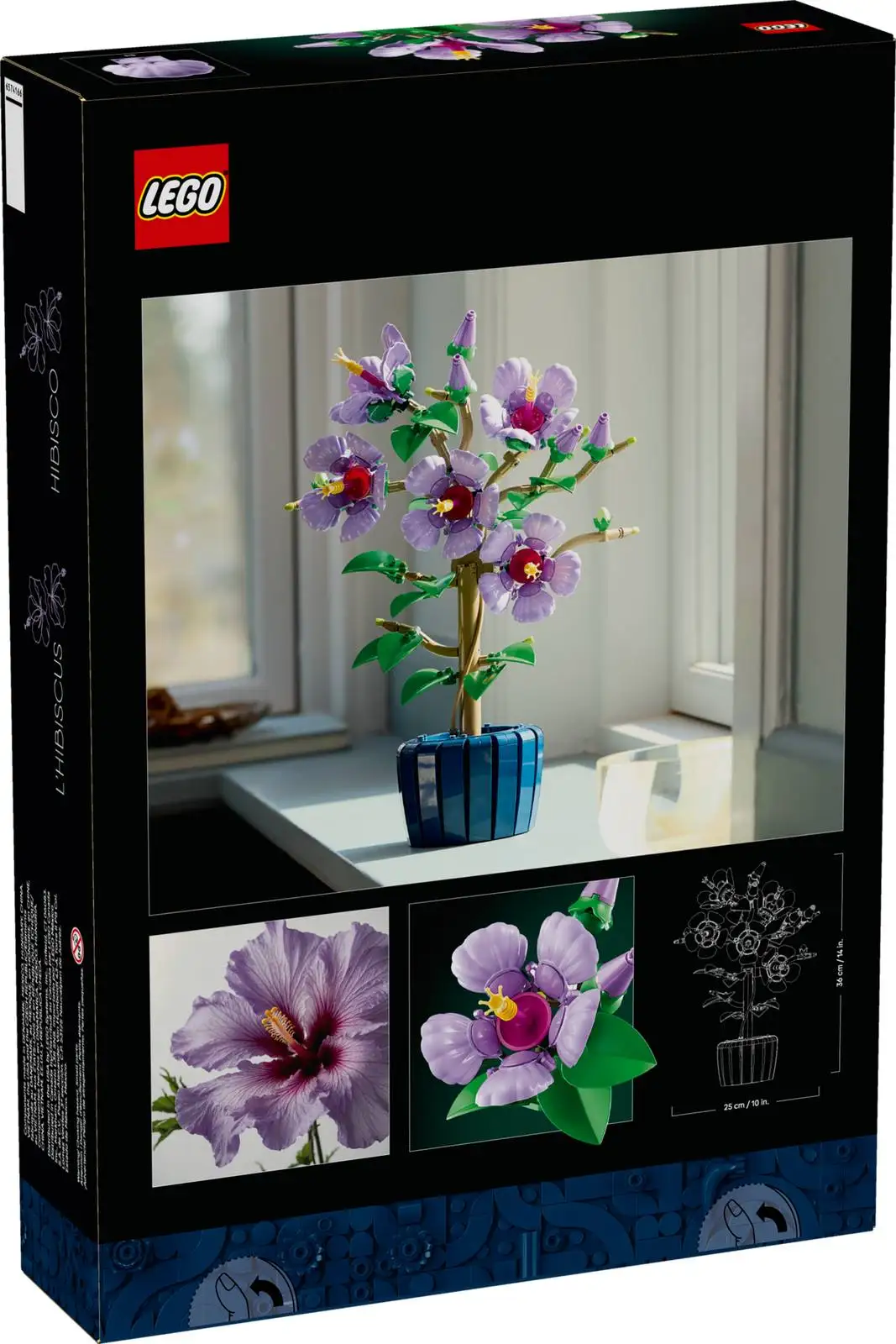 LEGO ® Botanicals Hibiscus (10372) Conjunto de Construção para