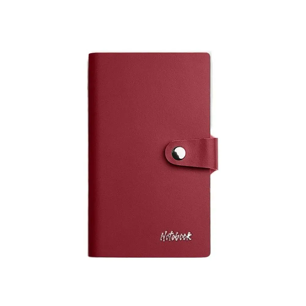 6-цветный дневник-планировщик A7, мини-блокнот, органайзер для повестки дня, карманный блокнот для скрапбукинга, книга слов, чехол из искусственной кожи, бизнес