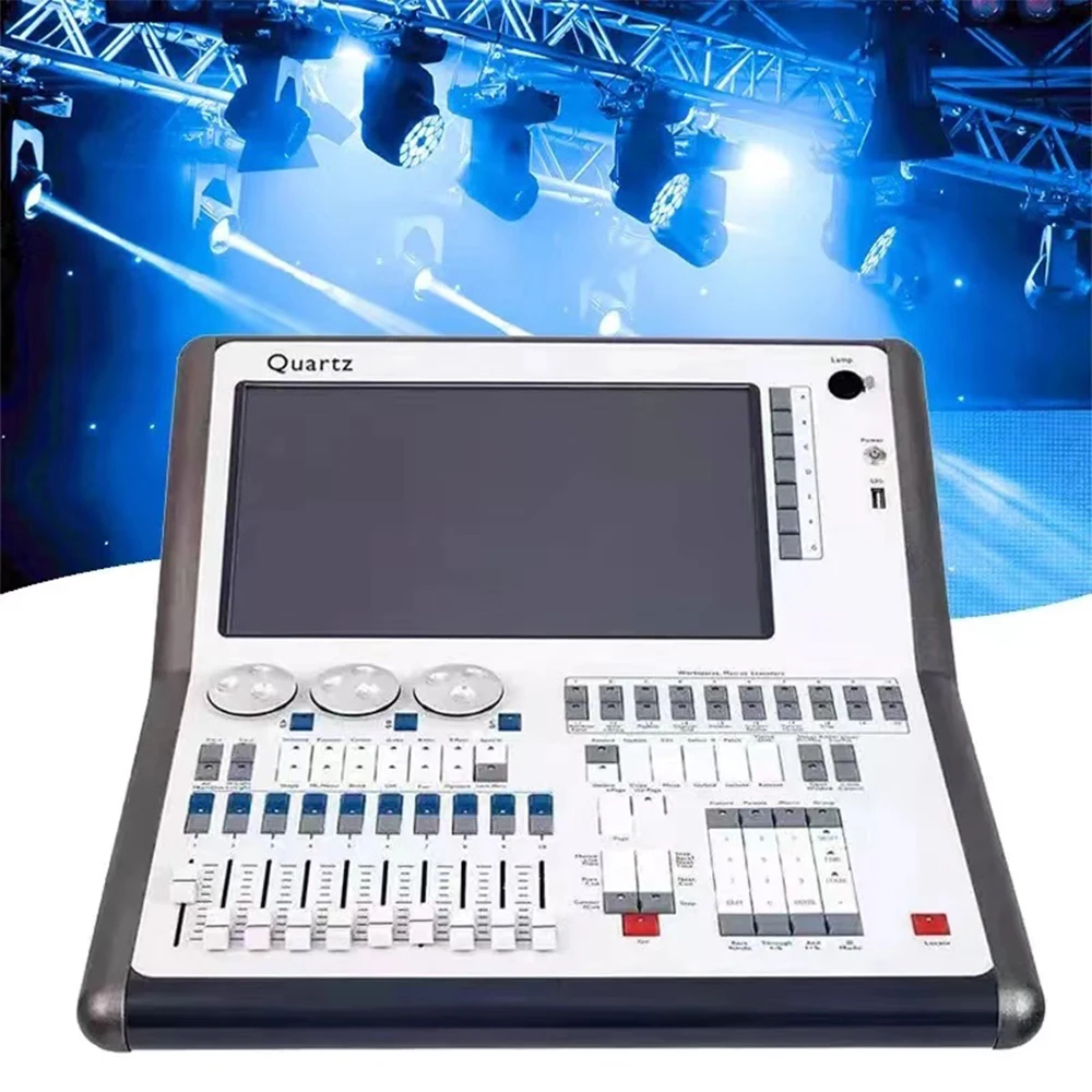 TigerTouch Quartz Stage Lighting Console DJ Controller 17.1 Version with Flight Case for Light Programming