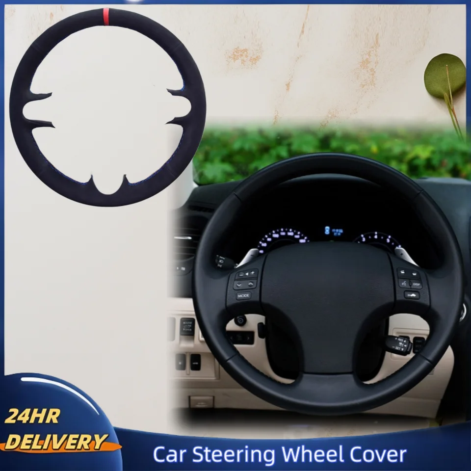 

Customized Hand-stitched Suede Leather Steering Wheel Cover For Lexus IS IS250 IS250C IS300 IS300C IS350 IS350C Car Accessories