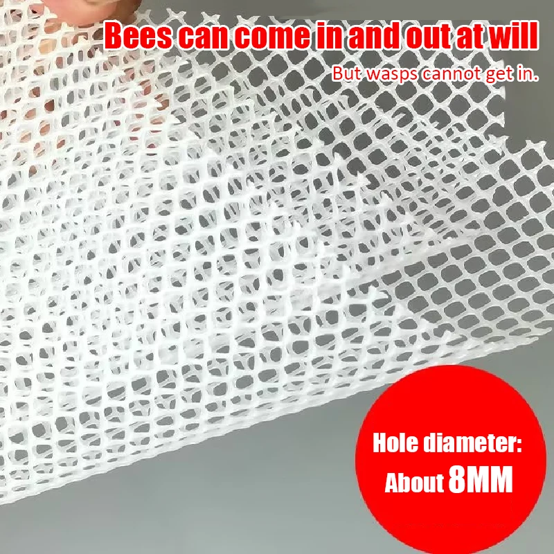 8MM Grid Separating Queen Bee Plastic Queen Excluder Beehive Entrance Reducer Set Beekeeping Tools Beehive Door Accessories