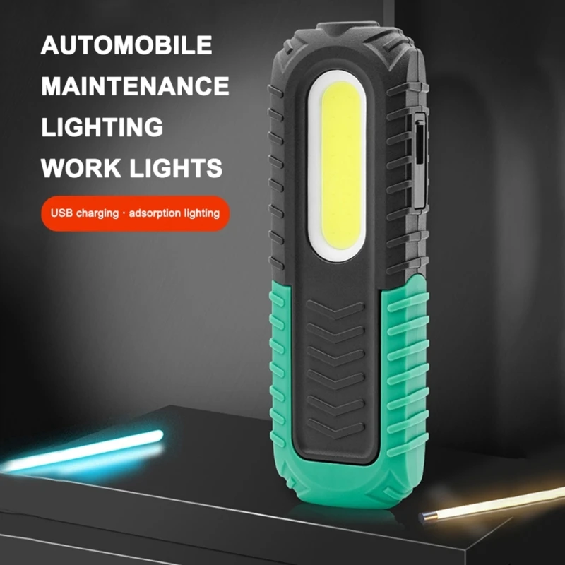 COB LED Working Light USB Rechargeable Inspection Lamp for Truck Repair