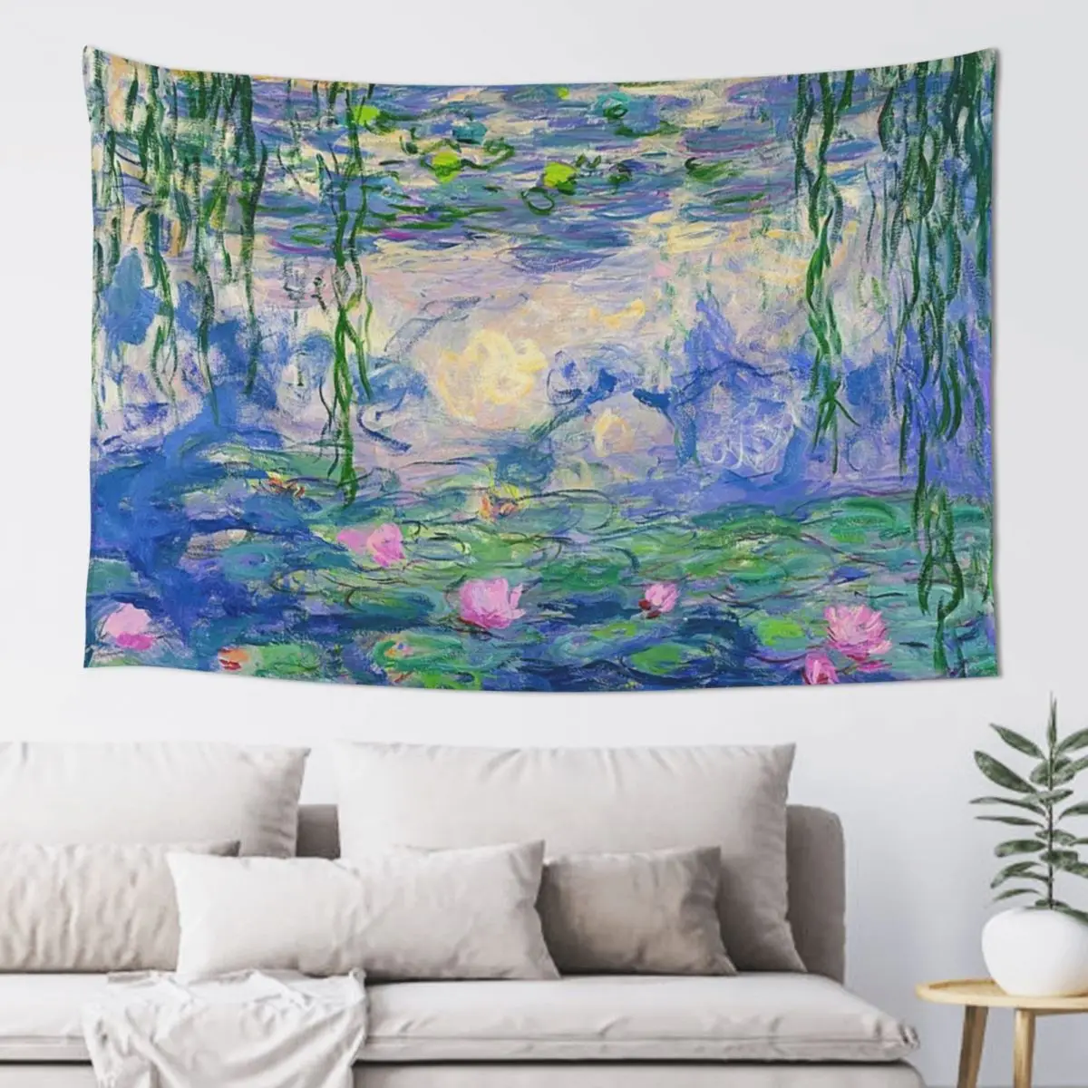 Water Lilies - Claude Monet Tapestry Decorations For Room Decoration Room Tapestry