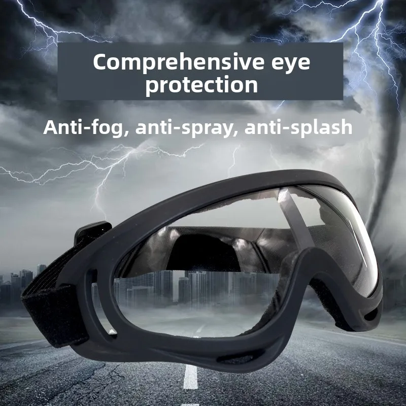 

1Pc Winter Windproof Skiing Glasses Goggles Outdoor Sports Eyewear Glasses Ski Dustproof Cycling Lens Frame Sunglasses