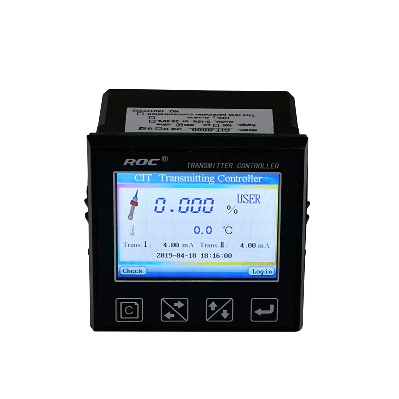 

CIT-8800 Online 4-20mA Conductivity/Concentration Meter Controller