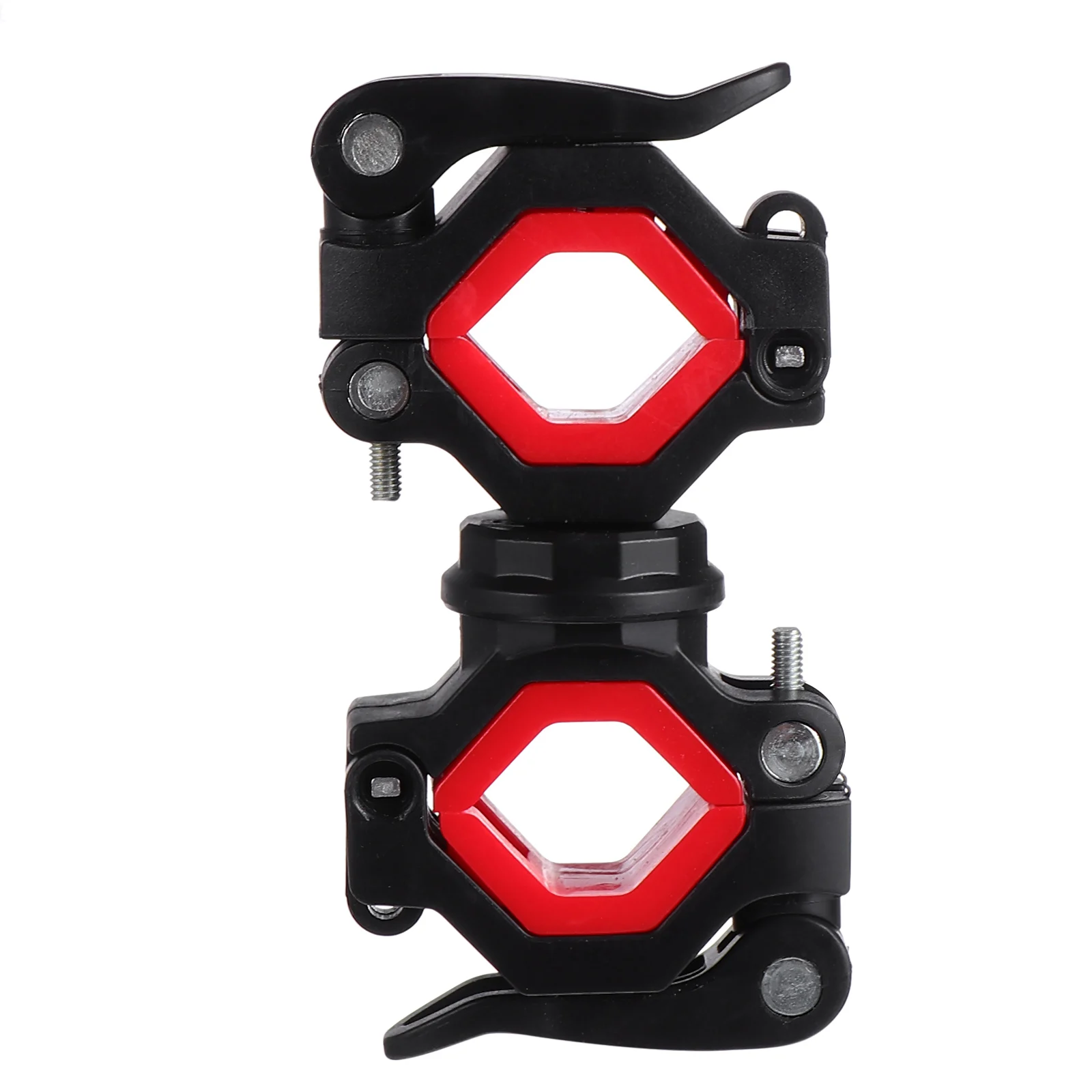 

Bike Light St 360° Rotatable Flashlight Holder Bracket Lamp Mount Clip Abs Fixor Bike Accessories Adjustable Diameter H