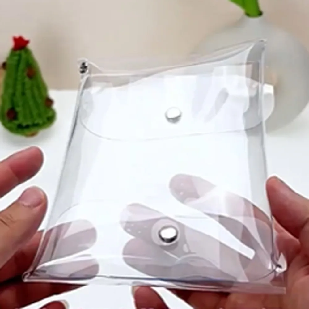 花キーホルダー クリア アウトドア ドールバッグ ディスプレイ 軽量 ドール収納ポーチ クリアPVC アウトドア ドールディスプレイバッグ アウトドア