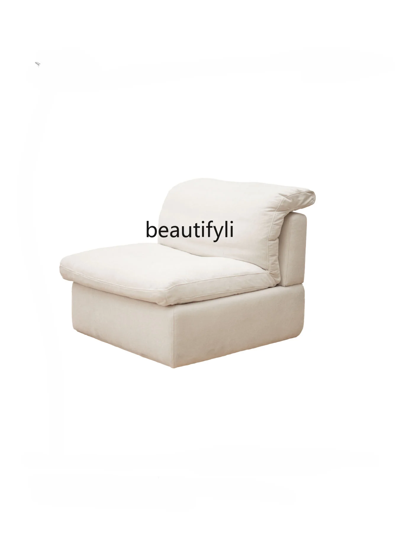 

Luofu Module Sofa Living Room Bedroom Simple and Modern Fabric Craft Lazy People Can Lie and Sleep Small Households