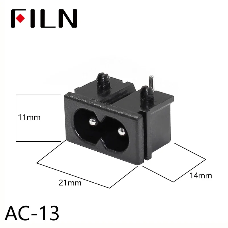 IEC320 C14 Elektrische AC-Buchse 3-polig Rot LED 250V 10A Sicherung Buchse Stecker Einlassanschluss 2-polige Buchse Montage-Wippschalter – Detail 28