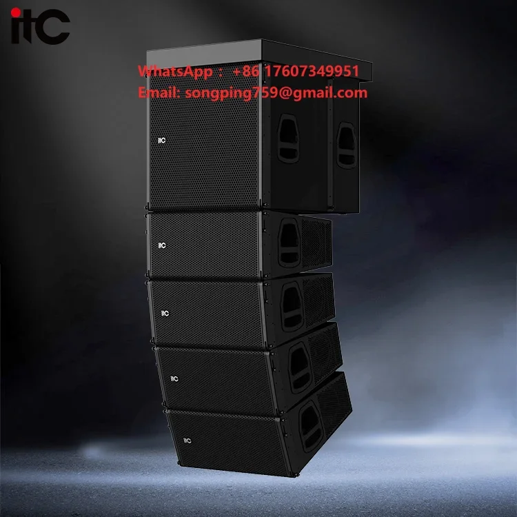 Sound System Line Array Speakers Pa Set Coaxial Speaker Box Line Array System Full Range Speaker