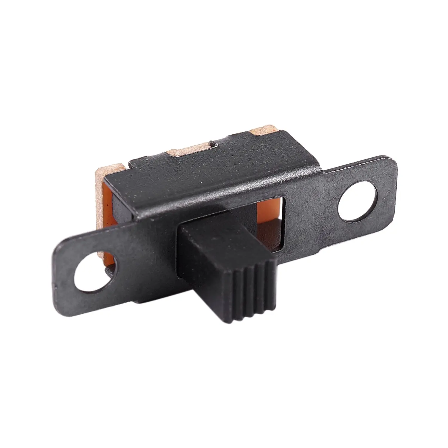 50 Pcs ON/ON 2 Position 1P2T SPDT Mini Panel Slide Switch Solder Lug SS12F1-G3