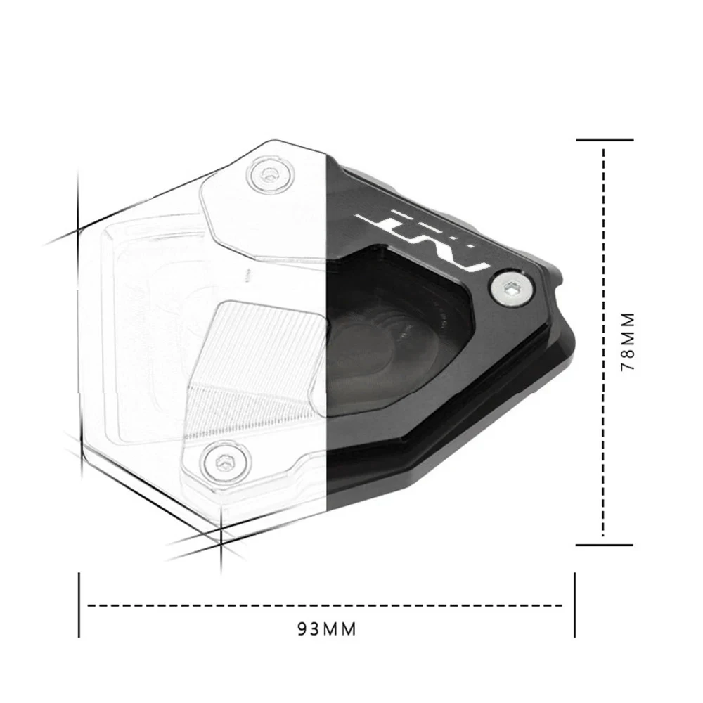 For Honda NT1100 nt1100 Motorcycle accessories modified side foot braces and enlarged seat side brackets