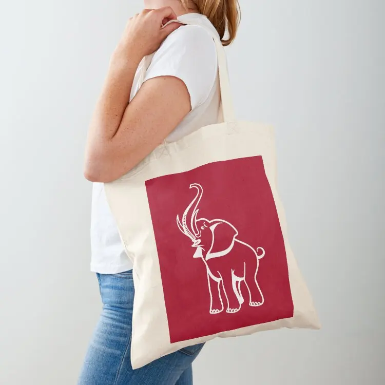 

Delta Elephant Sigma Red Theta 2 Tote Bag eco bag folding Canvas bag Women's shopper Cloth bags