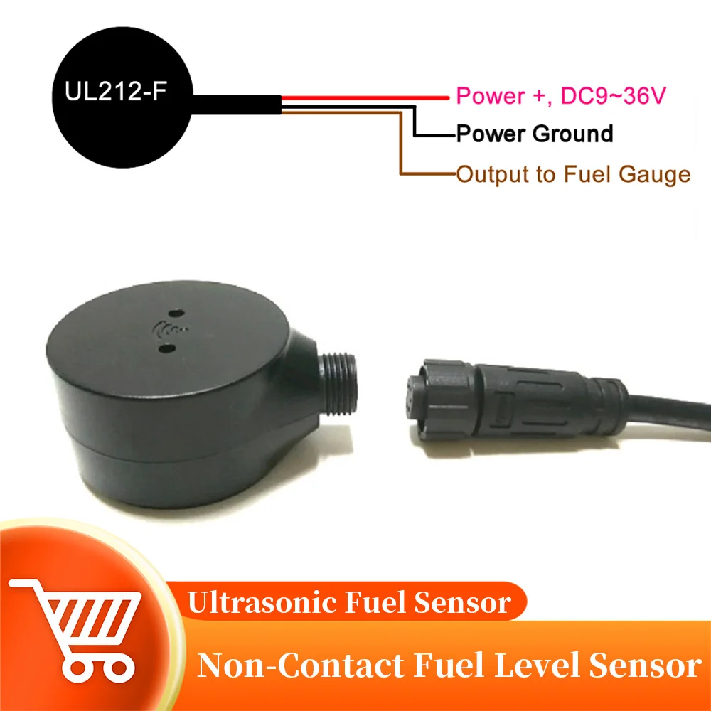 

Non-Contact Ultrasonic Fuel Level Sensor For Fuel Level Gauge Marine Boat Outer Adhering Type Level Sensor App Configuration