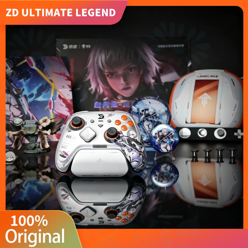 ZD Ultimate Legend Ling Cage Bai Yuekui Co‑Branded Game Controller Modular Precision Joystick E‑Sports Gamepad